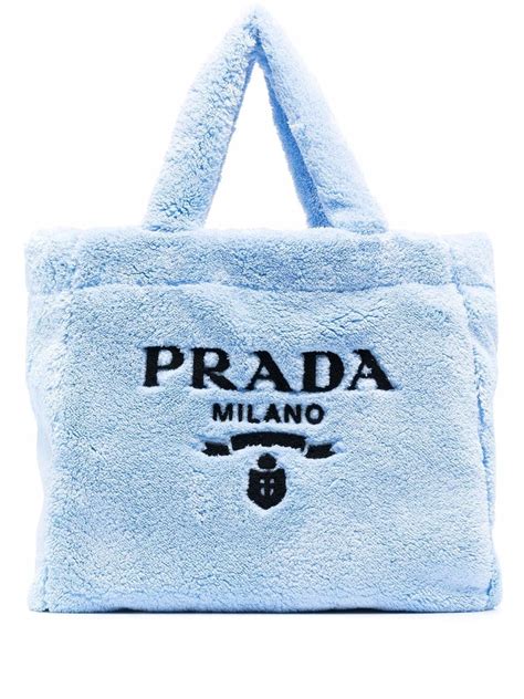 Prada Terry Cloth Tote 